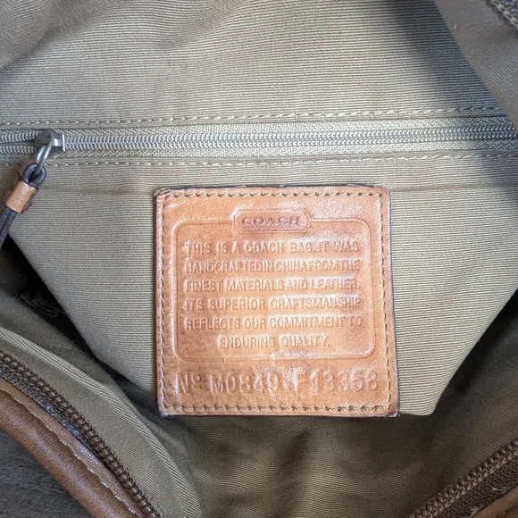 Coach Signature Bleecker Bucket Crossbody Bag - Picture 12 of 12